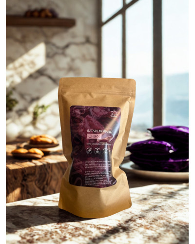 Organic Purple Sweet Potato Chips from Lanzarote | Gourmet Canary Snack