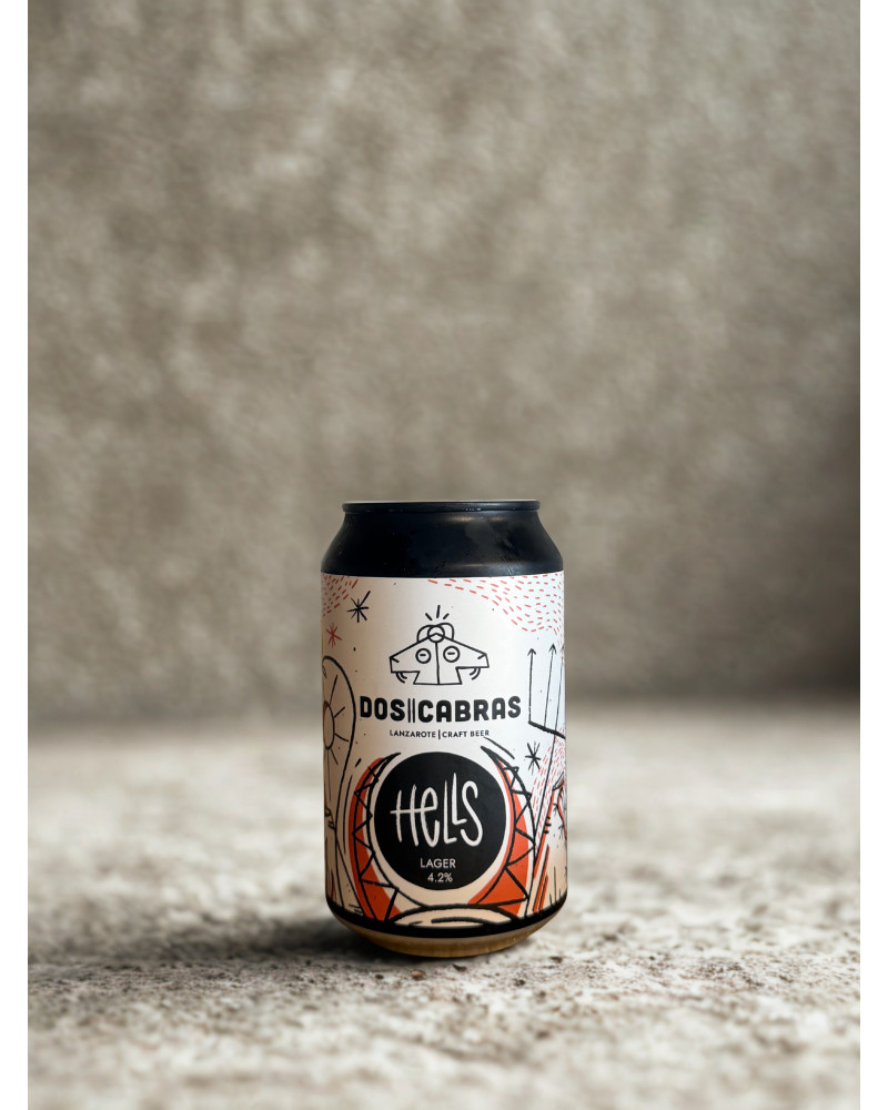 Dos Cabras Hells Lager | Cerveza Artesanal de Lanzarote