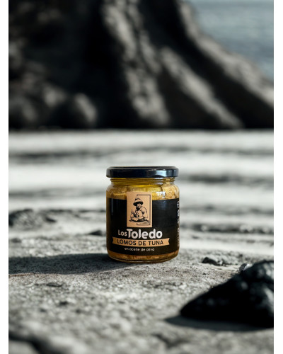 LOS TOLEDO LOMOS DE TUNA EN ACEITE DE OLIVA | CONSERVA GOURMET DE LANZAROTE