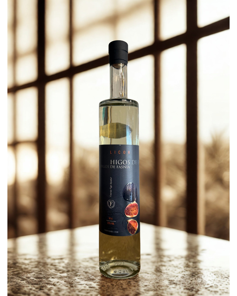 FASNIA FIG LIQUEUR 500 ML | ARTISAN CANARY ISLANDS LIQUEUR