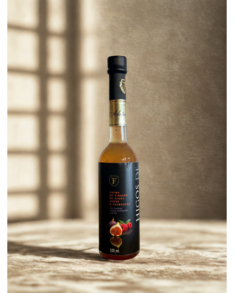 FIG VINEGAR CREAM WITH RASPBERRY 100 ML | GOURMET FROM TENERIFE