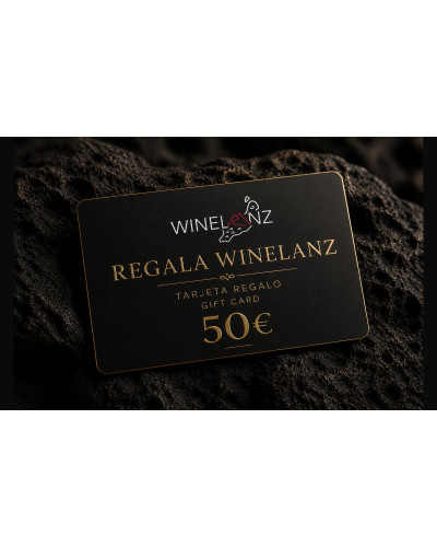 Tarjeta Regalo Winelanz 50 € | El regalo perfecto para amantes del vino