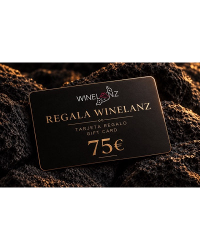 Tarjeta Regalo Winelanz 75 € | El regalo perfecto para amantes del vino