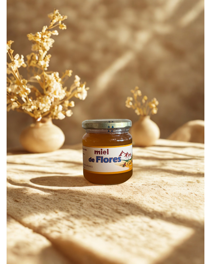 Miel de Flores de Tenerife 250 g | Miel Canaria | Winelanz